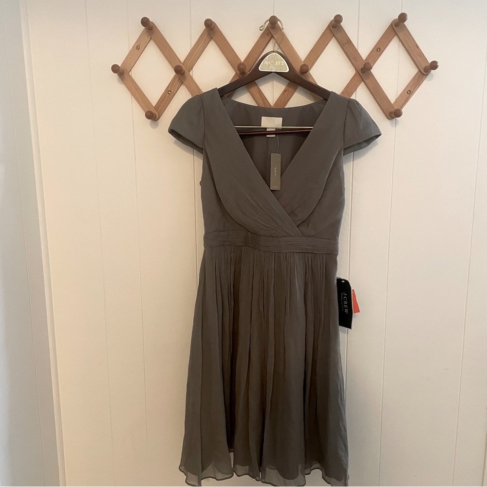 NWT Gray Mirabelle Jcrew bridesmaid formal dress